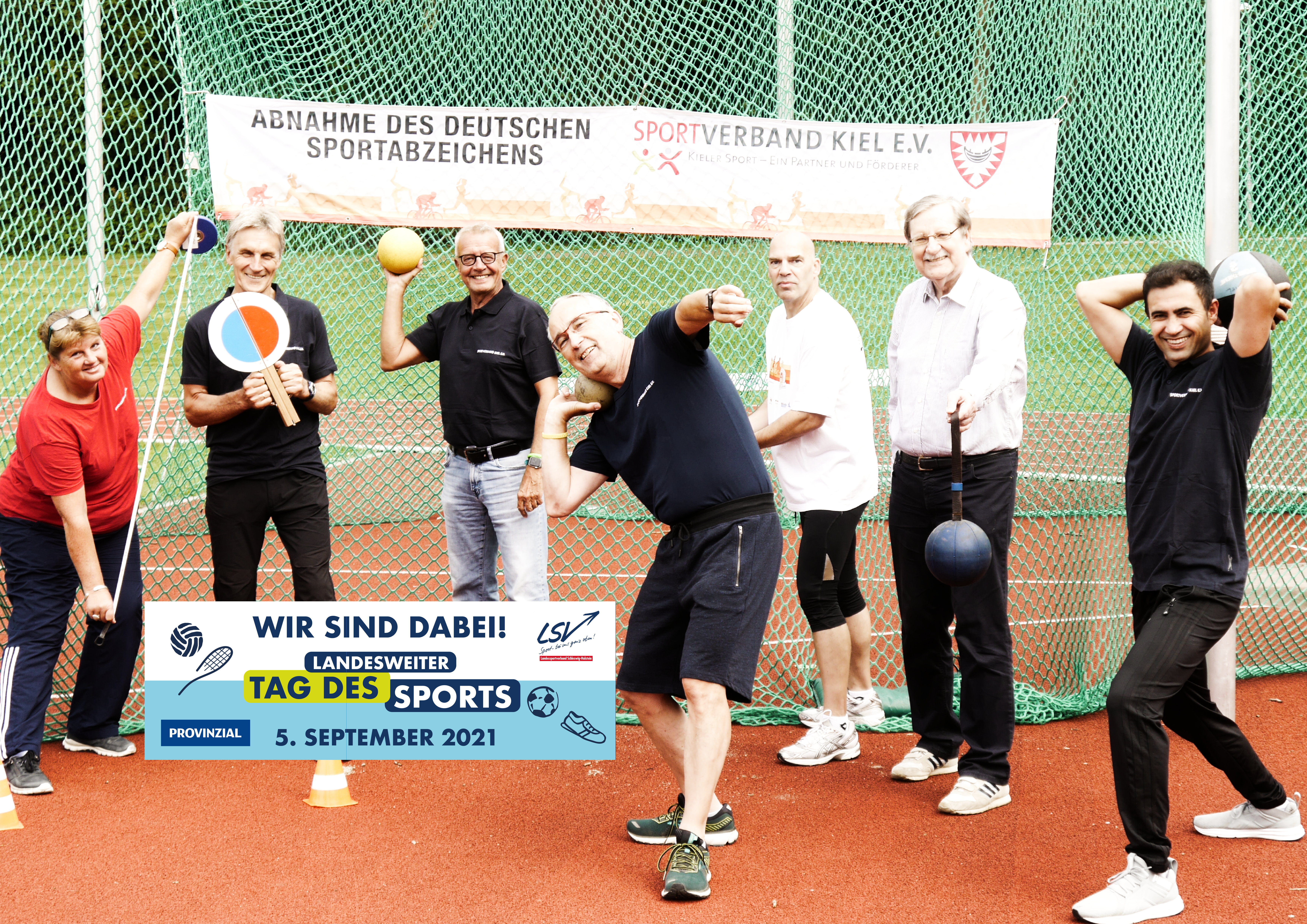 Vorstand des SV Kiel / Abnahme des Deutschen Sportabzeichens auf dem Gelände des KTB, Breiter Weg 11, 24105 Kiel Vorstand des SV Kiel / Abnahme des Deutschen Sportabzeichens auf dem Gelände des KTB, Breiter Weg 11, 24105 Kiel