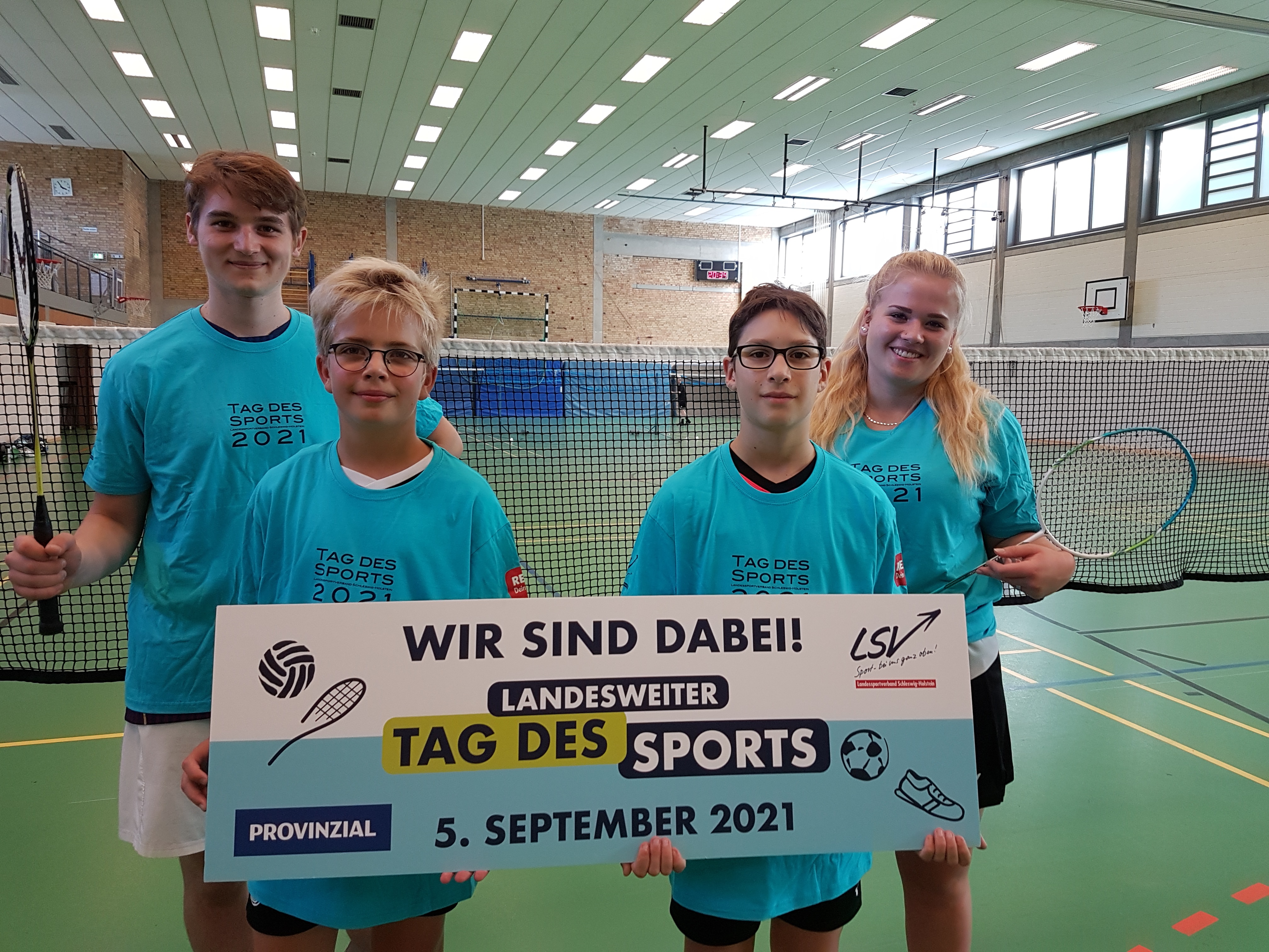 46_SV Schleswig 06 -Badmintonsparte von Schleswig 06 lädt zum Badminton-Minigolf ein 46_SV Schleswig 06 -Badmintonsparte von Schleswig 06 lädt zum Badminton-Minigolf ein