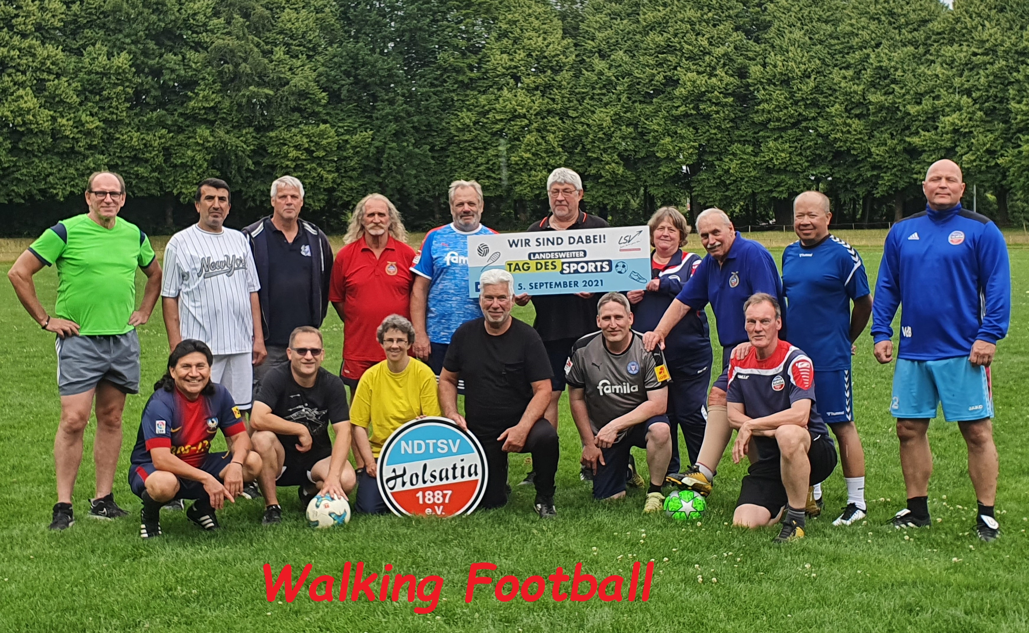 Walking Football Gruppe der NDTSV Holsatia Walking Football Gruppe der NDTSV Holsatia