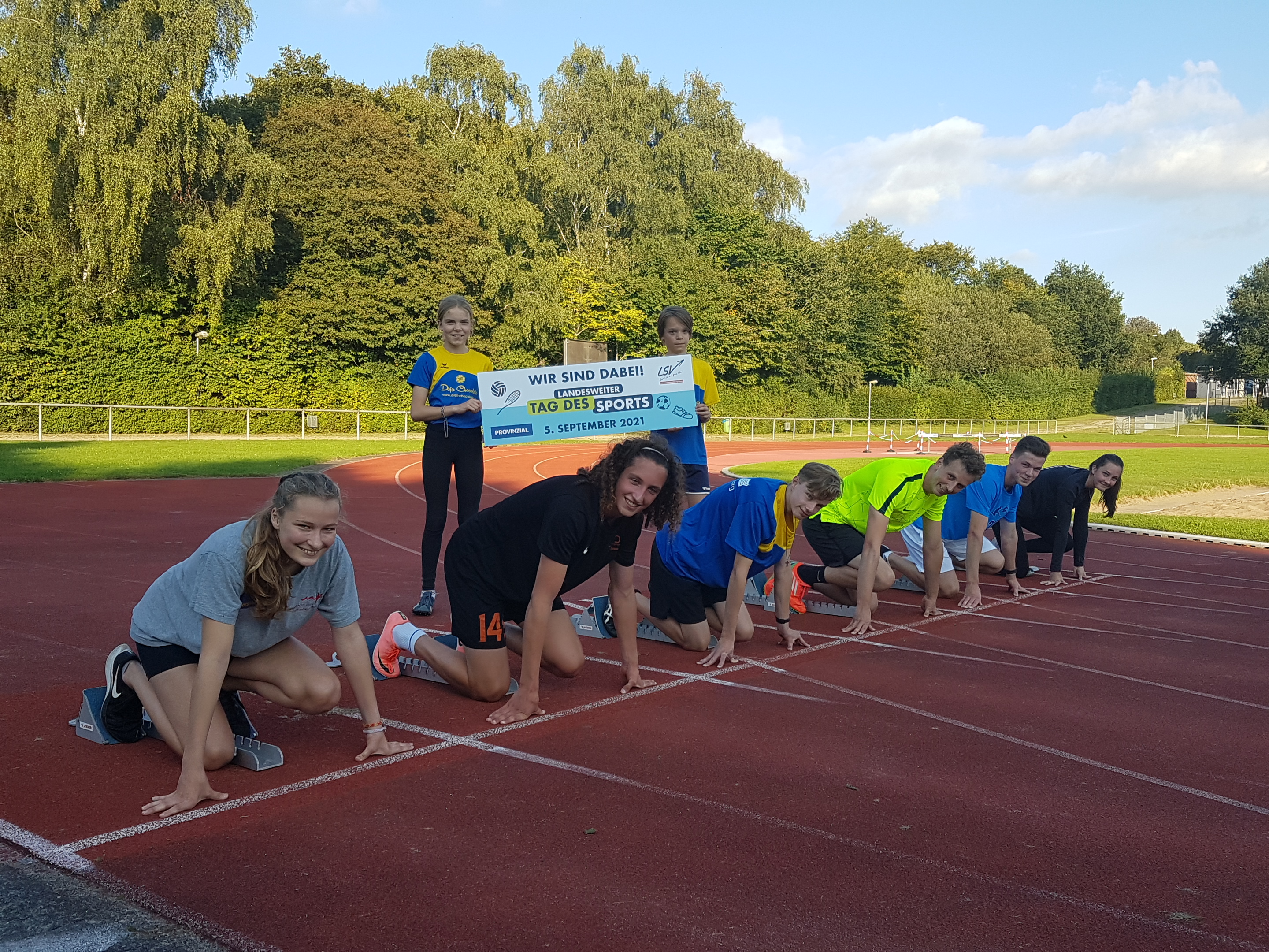 Wir sind am Start – Du auch? Sportler*innen des LK Weiche Wir sind am Start – Du auch? Sportler*innen des LK Weiche