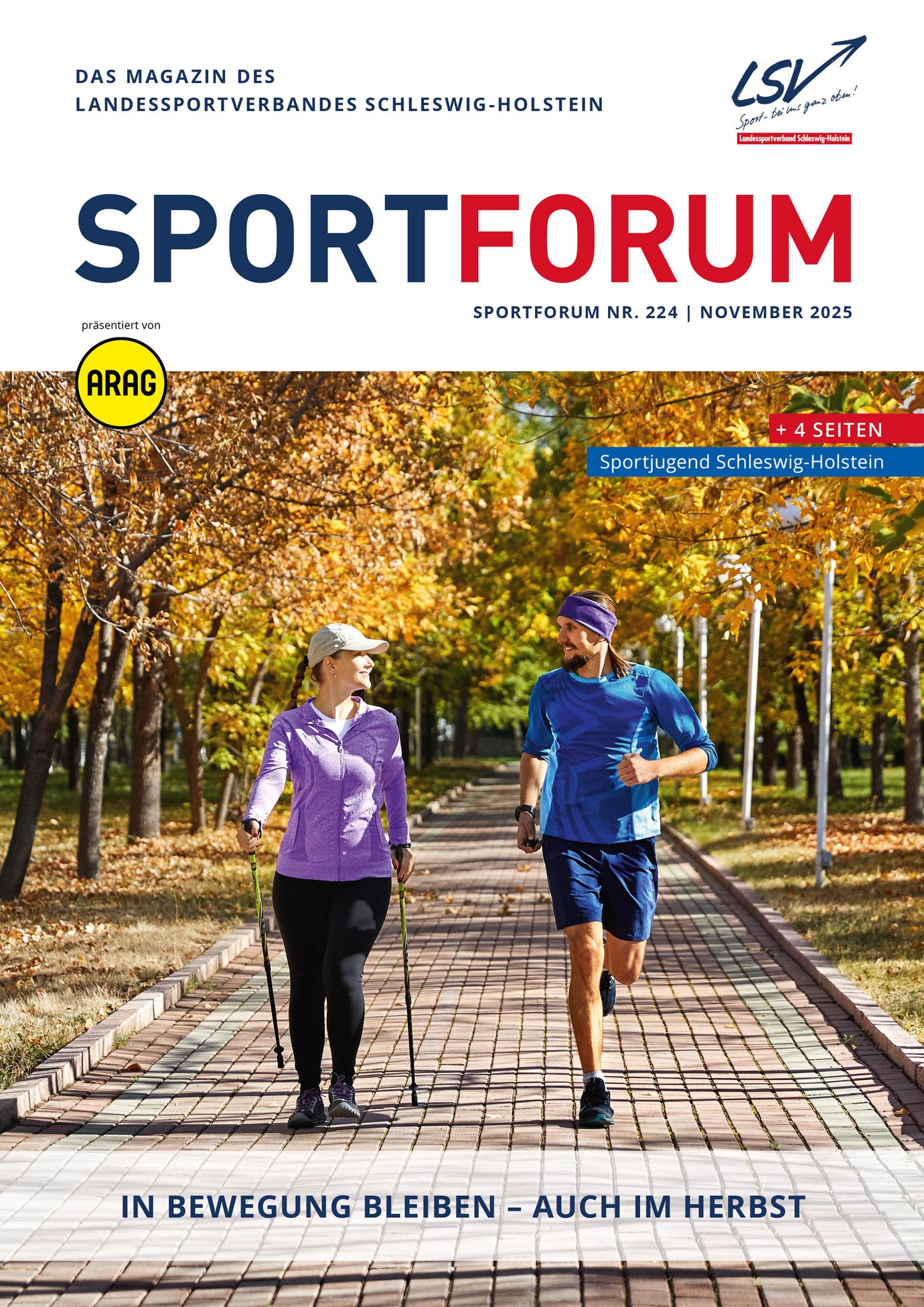 Titelbild Sportforum November 2025
