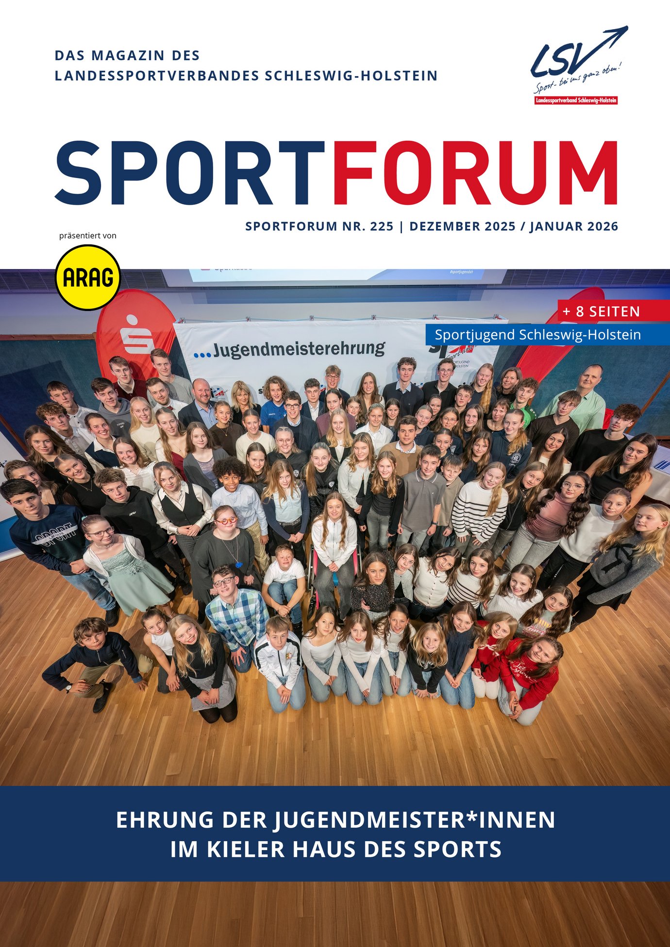 Titelbild SPORTFORUM Dezember 2025/Januar 2026