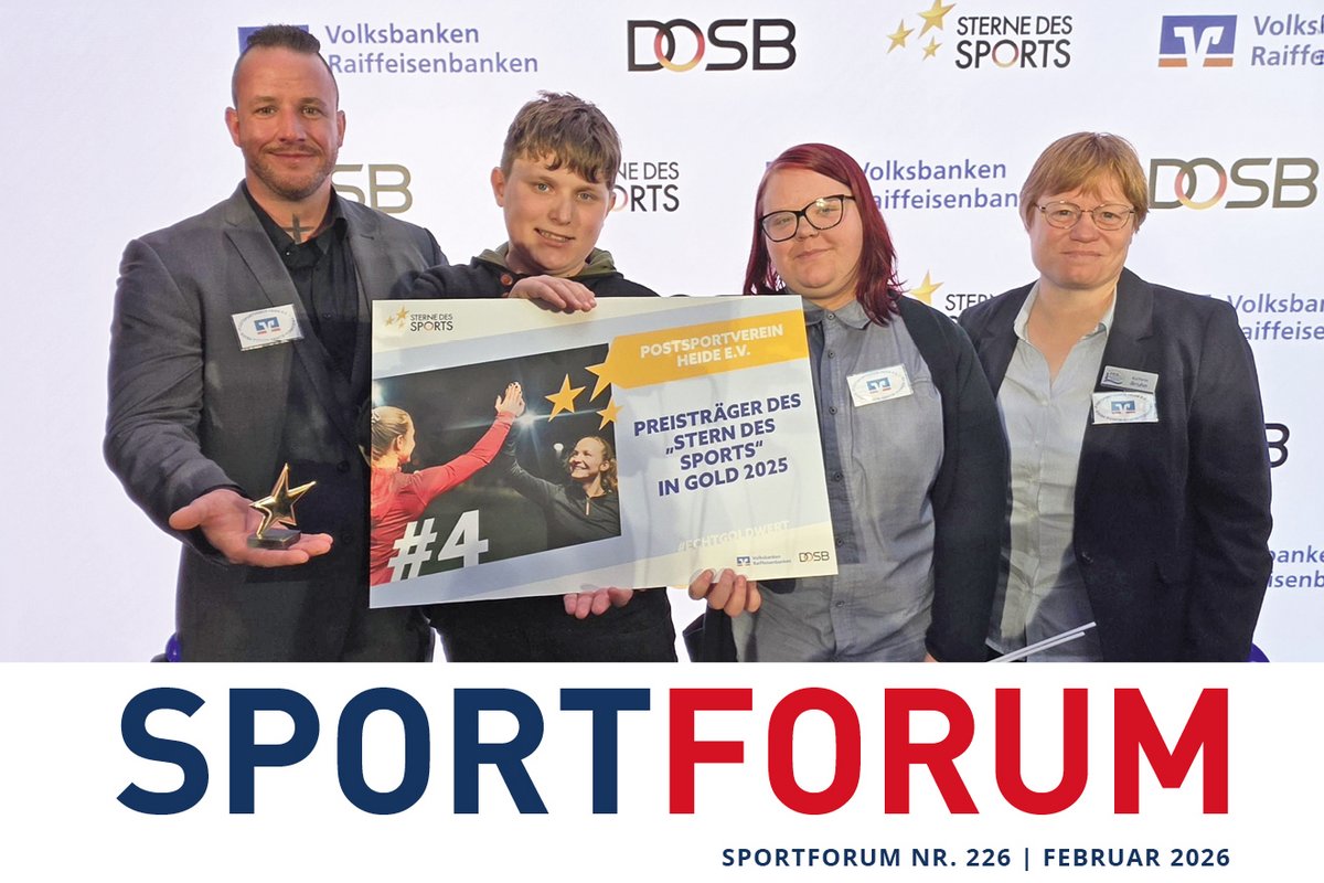Titelblatt Sportforum Februar 2026