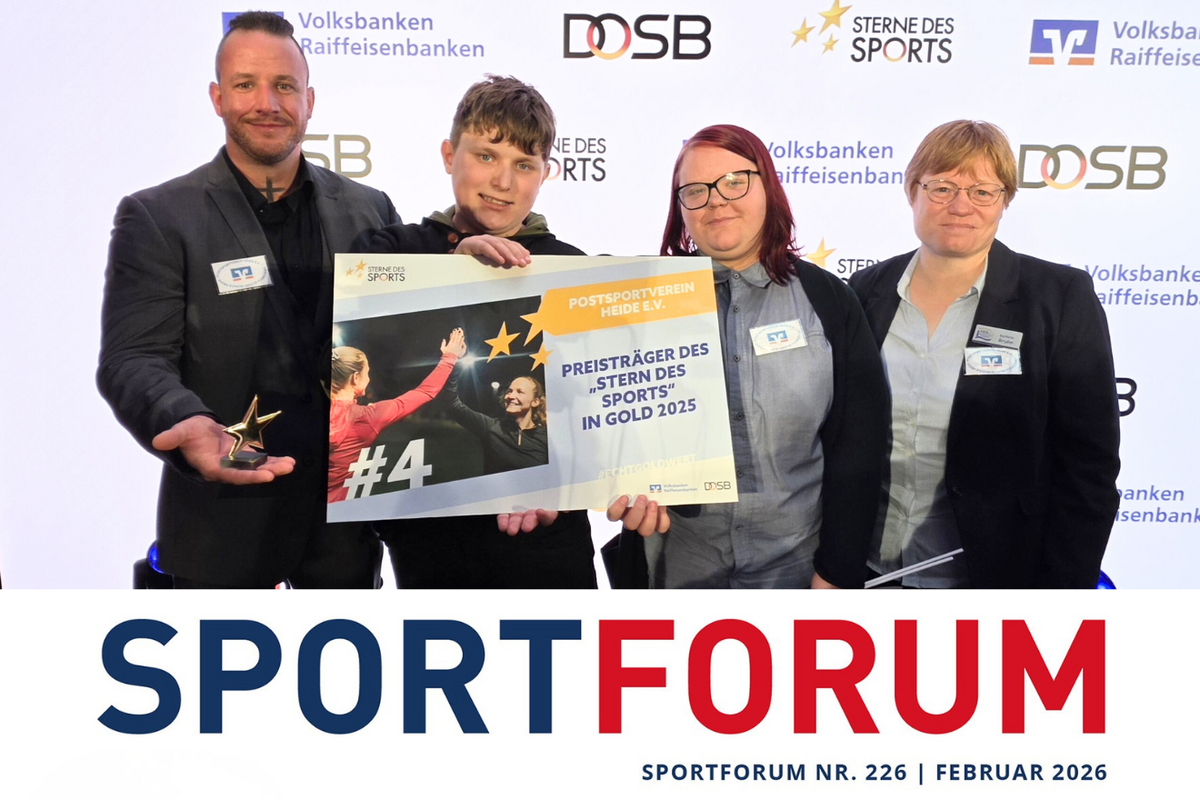 Titelblatt Sportforum Februar 2026