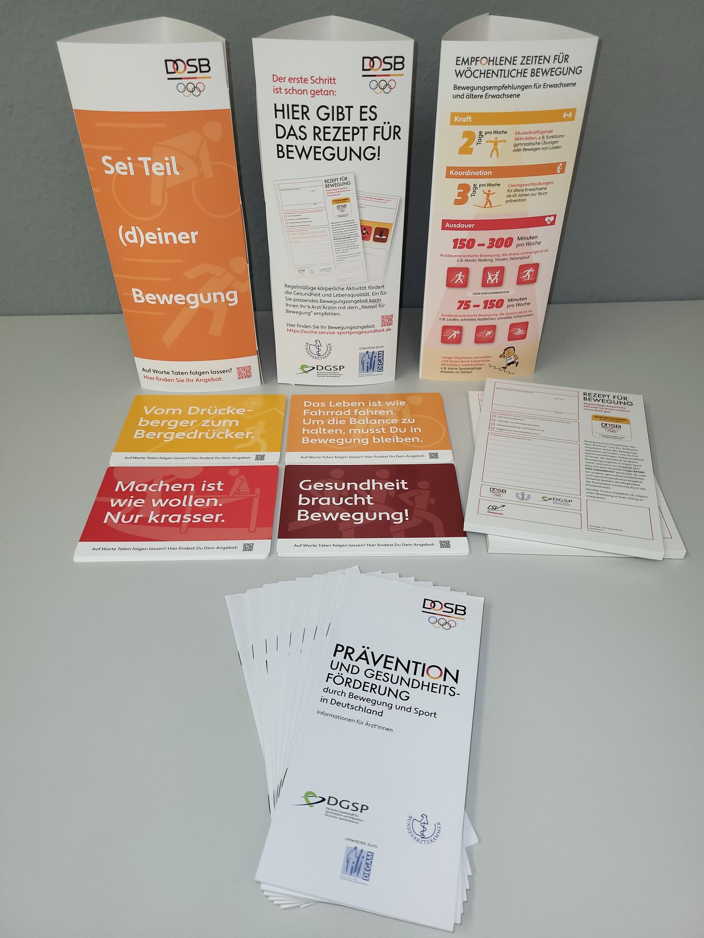 Foto von Rezept für Bewegung Flyer